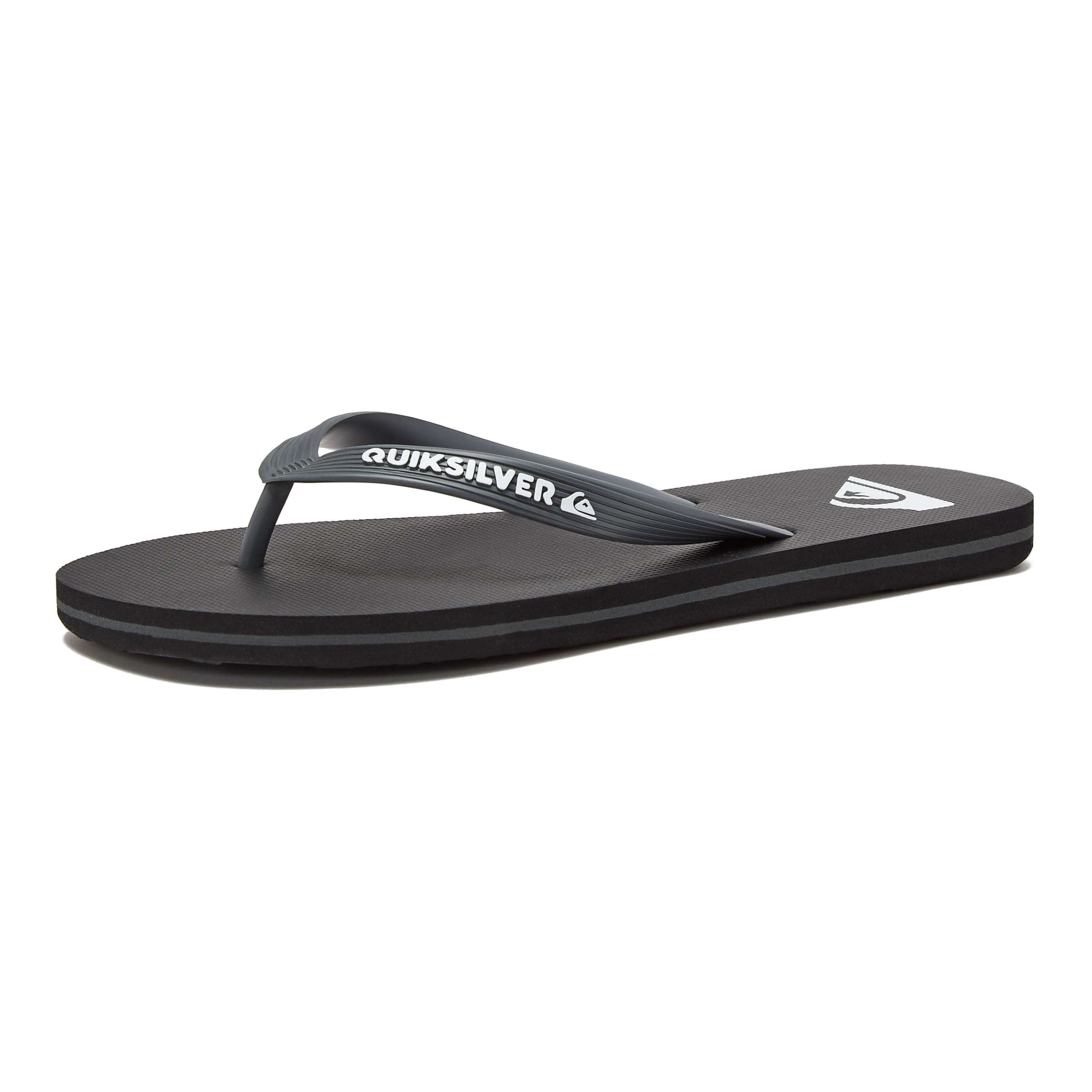 Quiksilver mens Molokai 3 Point Flip Flop Sandals