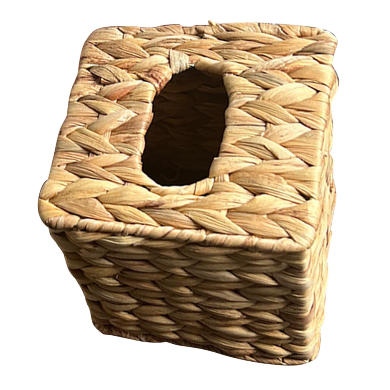 Yardenfun Scatola Porta Fazzoletti Rettangolare in Naturale Grande Capacità, Salvaspazio e Rustica, per Home Office e Casa
