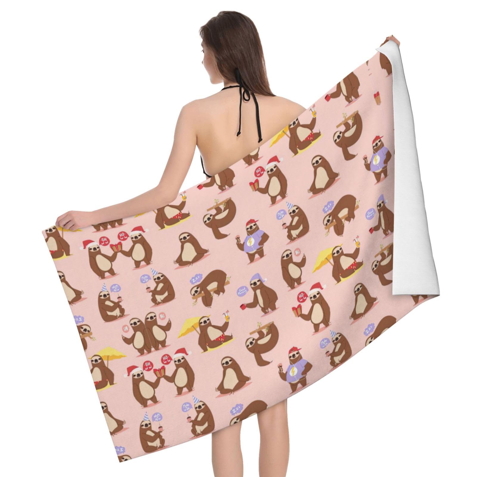 Drap de bain paresseux pour le camping en plein air et vos voyages d'été