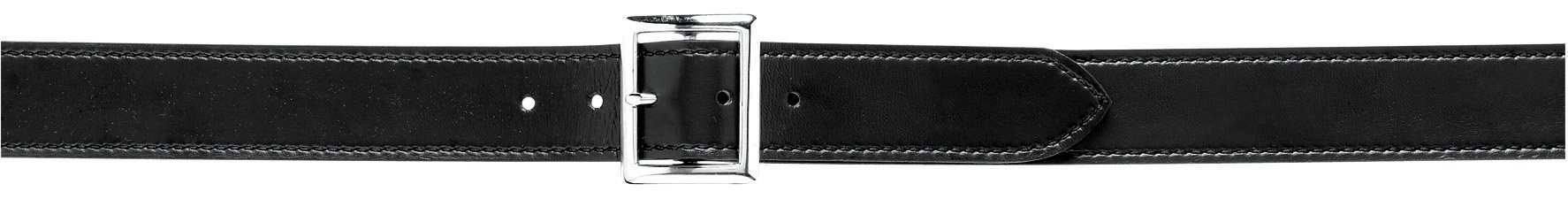 SafarilandDuty Gear Garrison Brass Buckle Belt (Plain Black, 36-Inch)