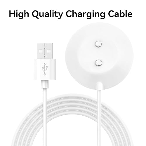 Miniatura 2 de FitTurn Paquete de 2 cargadores de rosas para juguetes de repuesto, adaptador magnético de pie, cable USB para varita de rosa, solo 0.472 in