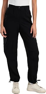 CARINA Womens Cargo Pants with Drawstring Pants