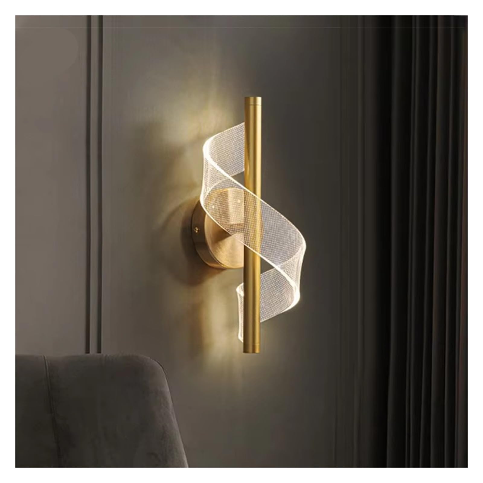 IvyLoutish Nordic LED Wall Sconce Lamp Indoor Lighting for Home Bedside Living Room Corridor Stairs Decoration,Modern