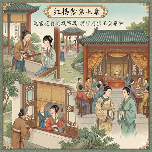 Chapter 7 (第7章 送宫花贾琏戏熙凤 宴宁府宝玉会秦钟) cover art