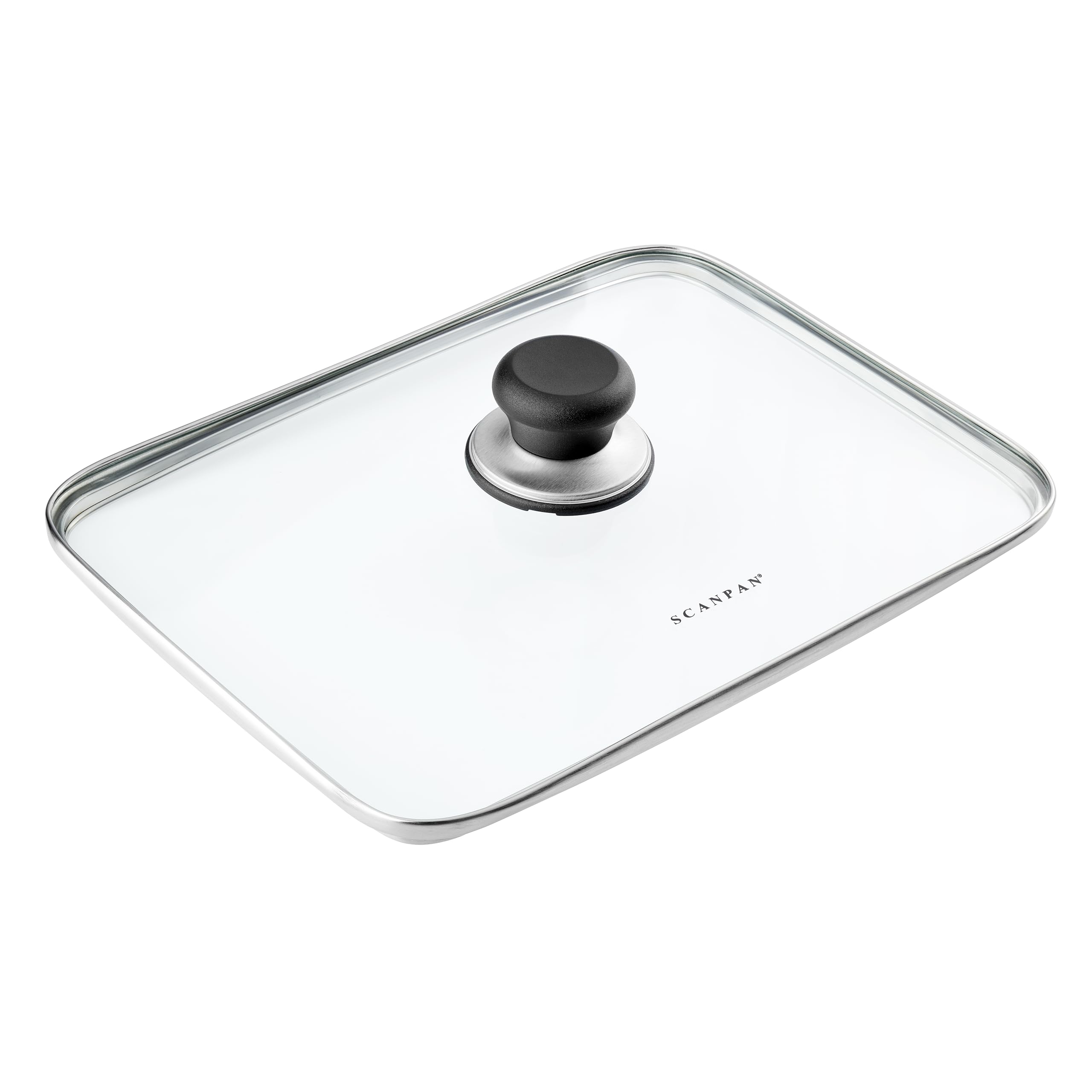 Scanpan Classic Glass Lid 29 x 21 cm for Roasting Dish Oven Safe Aroma Gentle