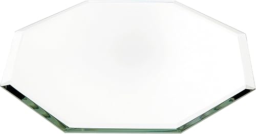 Miniatura 1 de Plymor Octagon - Espejo de cristal biselado de 0.118in, 6 x 6 pulgadas (paquete de 24)