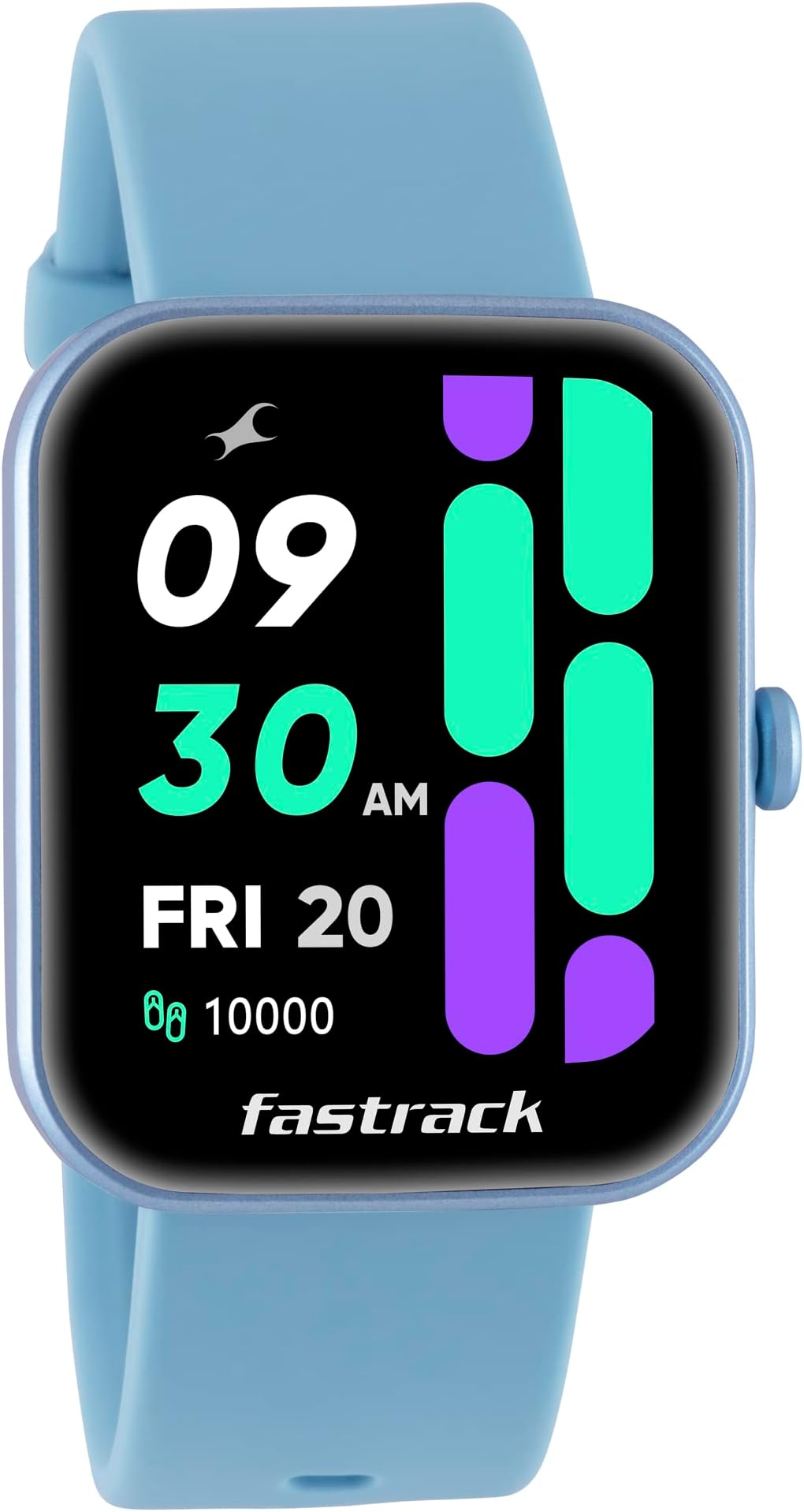 Fastrack Reflex Hello Smart Watch with BT Calling|Bright HD Display|AI Voice Assistant|50+ Sports Modes|100+ Watchfaces|BP Monitor|24x7 HRM| SpO2|Upto 5 Day Battery|Camera & Music Control|IP68