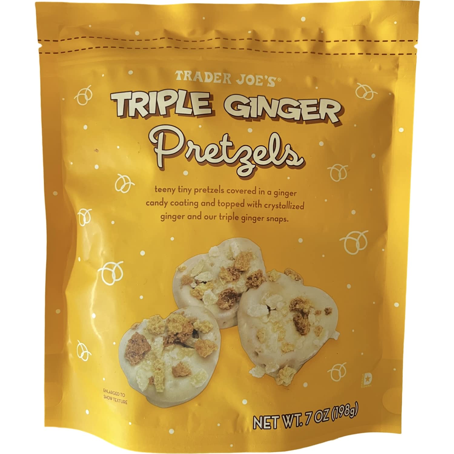 Trader joe's Triple Ginger Pretzels (Pack of 1)