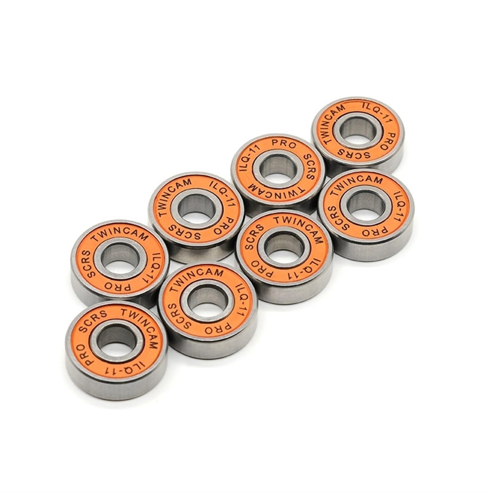 Amazon.com: 608-2RS ILQ-9 Orange Skateboard Bearing for Roller