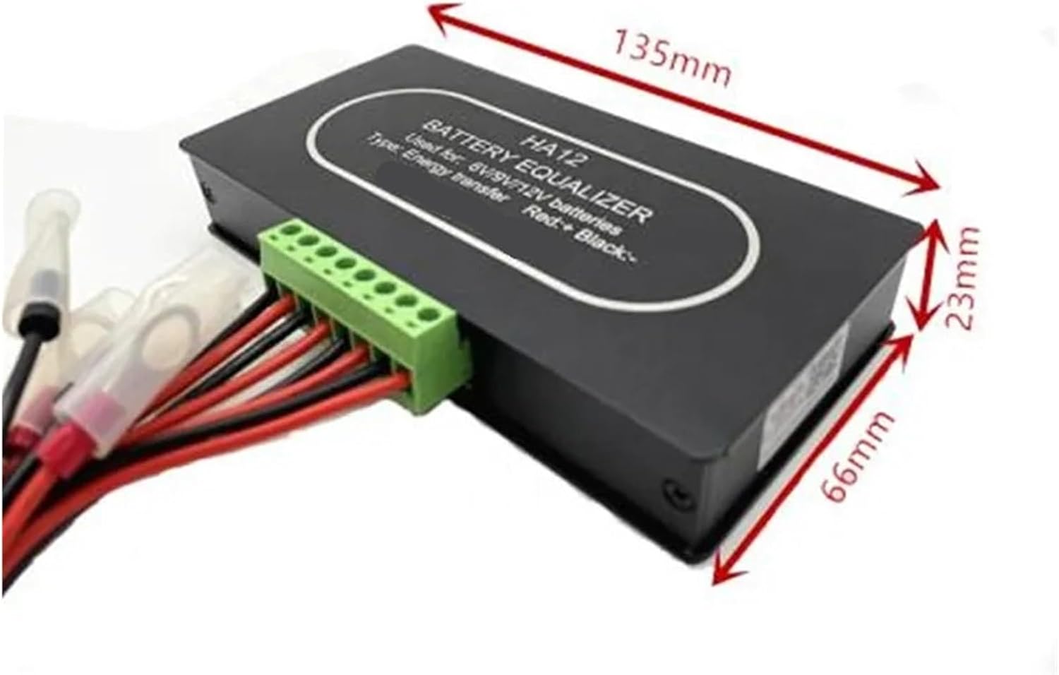 Battery Equalizer HA12 Battery Equalizer 48V Energy Transfer Active Volage Balancer Battery Voltage Balancer(4X(6V-12V))