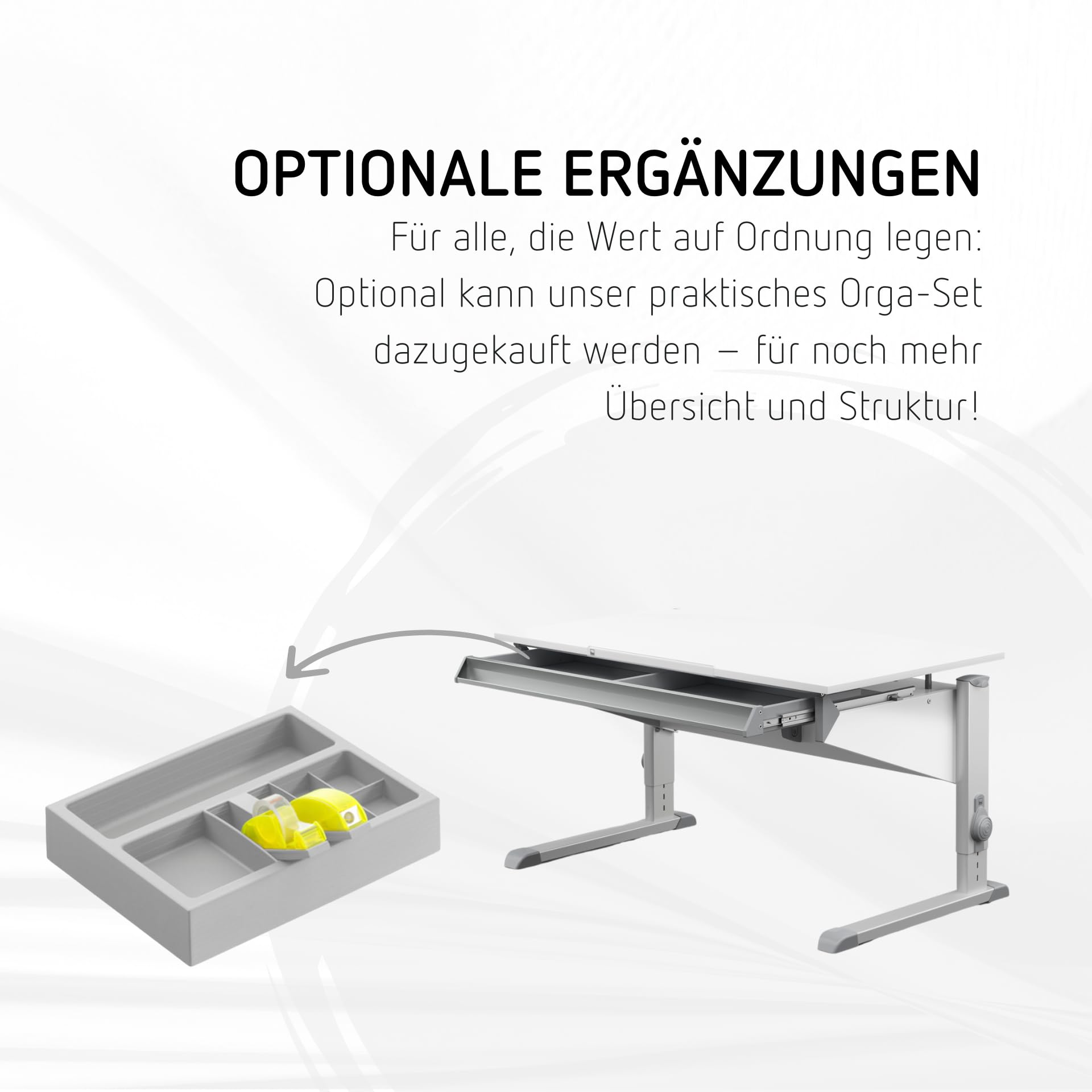 moll Easy Schublade | Erweiterung für Kinderschreibtisch | praktischer Stauraum für Bandit & Sprinter | ideal für Schulkinder | Made in Germany