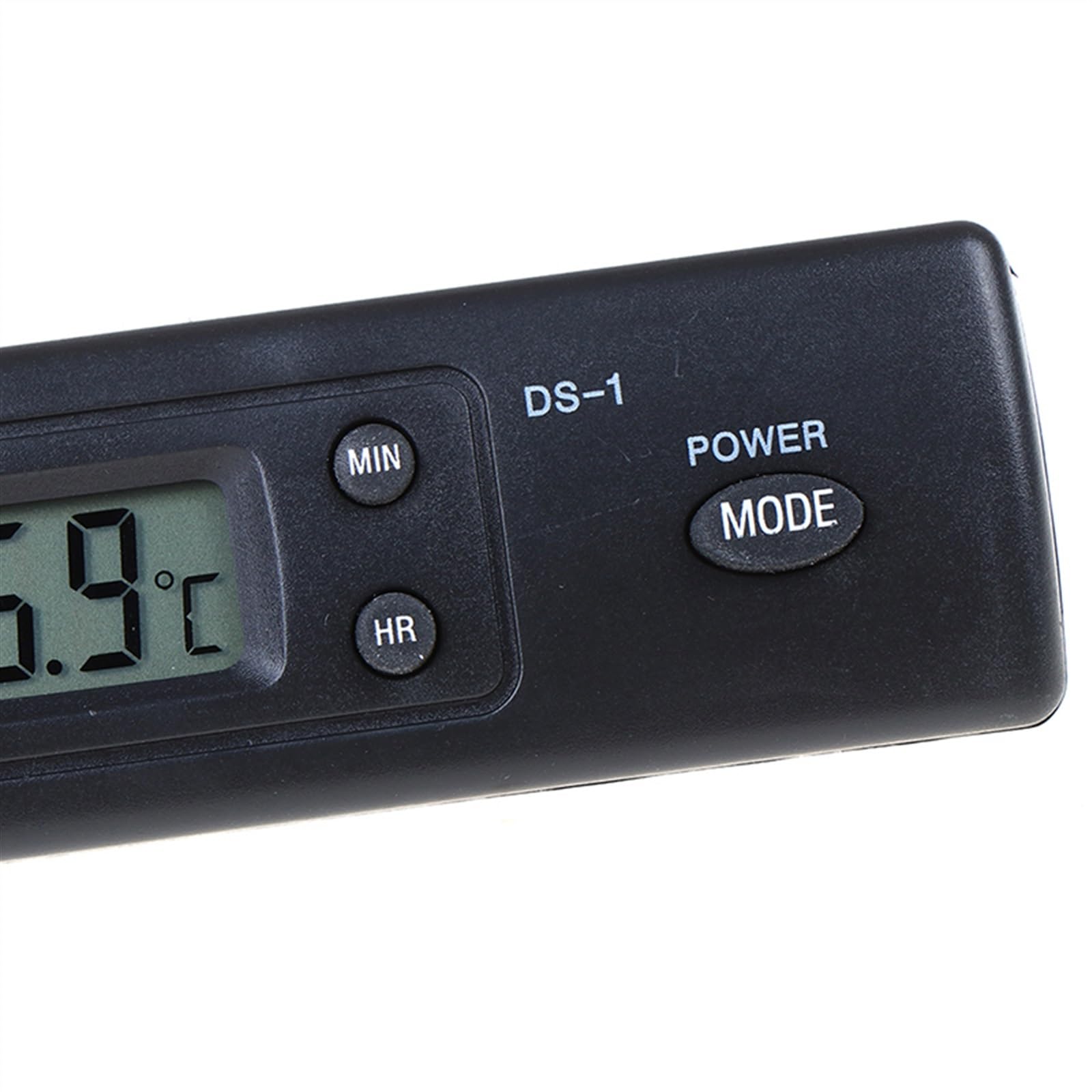 Termometr samochodowy DS-1, wyświetlacz LCD, zegar °C/°F, czujnik temperatury, termostat wewnętrzny/zewnętrzny z czujnikiem pojazdu