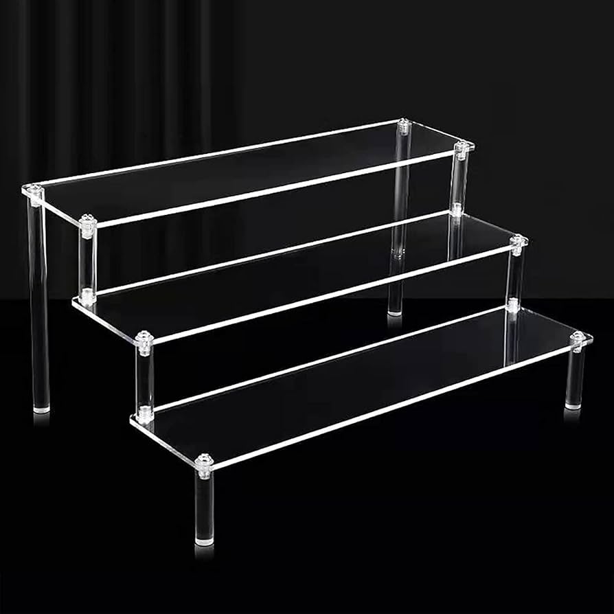 Amazon.co.jp: アクリル陳列、展示台、アクリル 階段、アクリル