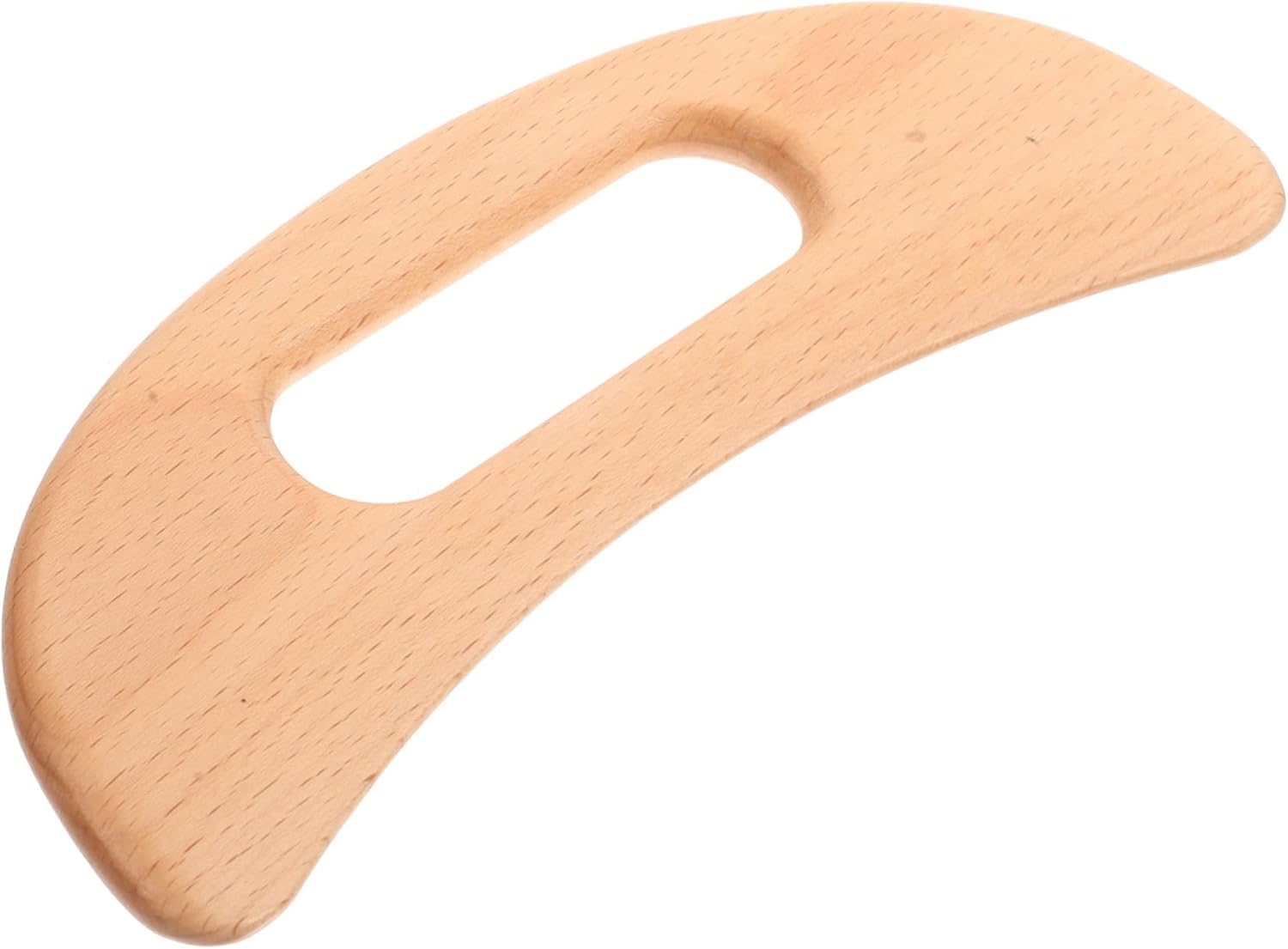 Wooden Guasha Board Multi Use Massage Tool for Body Scraping Premium Beechwood for Face Neck Health
