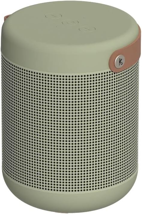 KREAFUNK aMAJOR Portable Bluetooth Speaker, Water Resistant (IPX5), Up to 30 Hours of Wireless Play, 40W Amplifier, for Indoors and Outdoors (Green) - Image 2