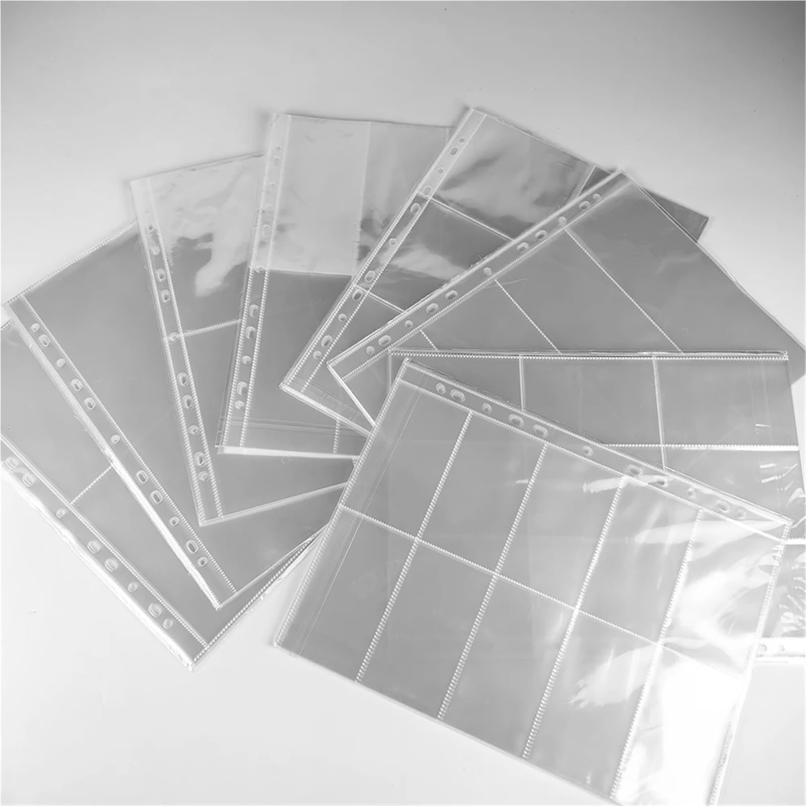 Kpop - Carpeta para tarjetas fotográficas A4, piel sintética, en forma de corazón, con cubierta de estrella brillante, álbum de fotos grande, 10 fundas, 4 índices, 2 particiones, soporte para tarjetas