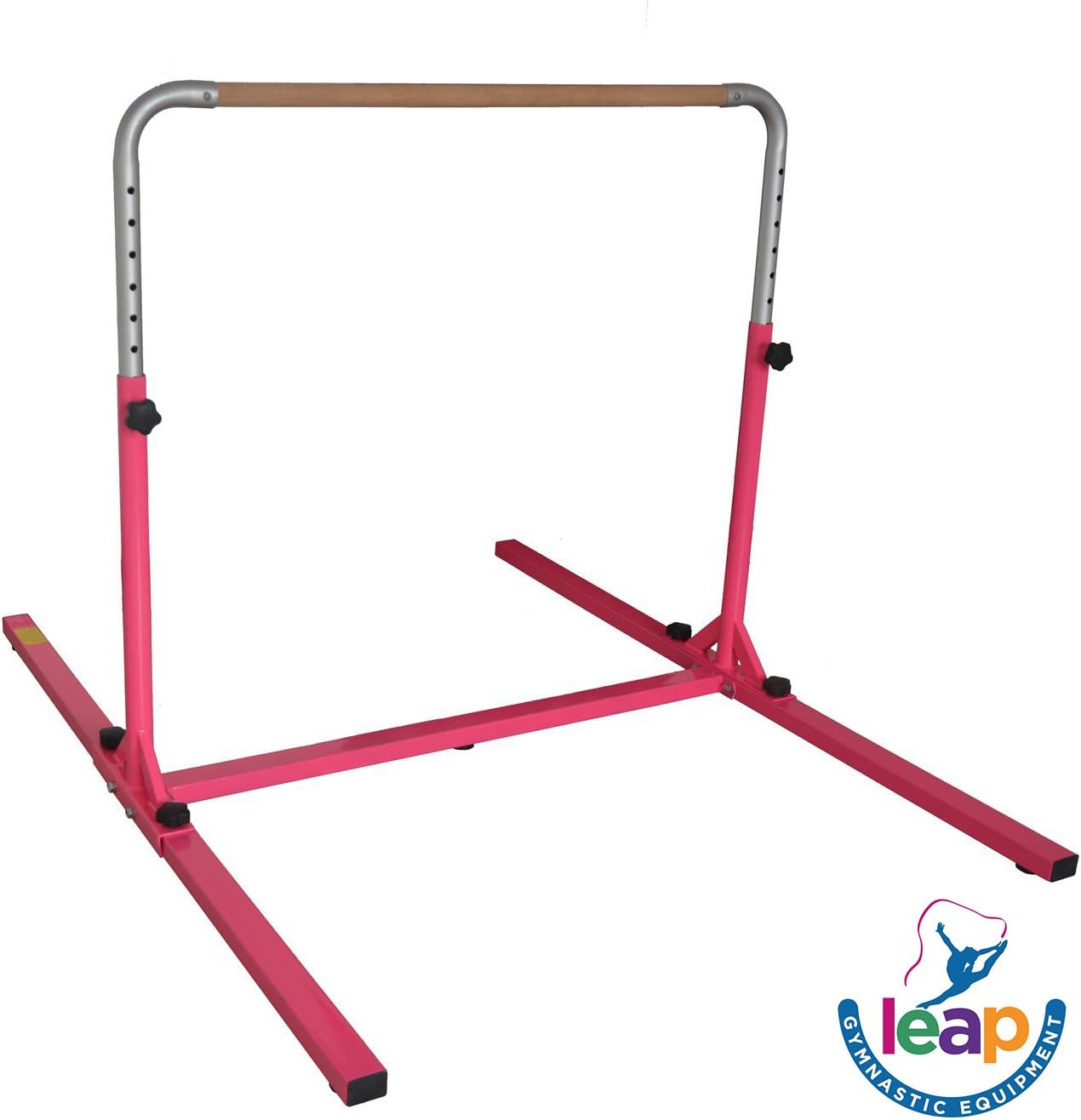 LeapGymnastics NEW Junior GymPro High Bar For Children (Pink)