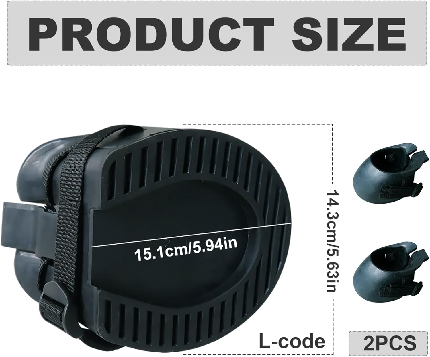 1 Pair Hoof Boots for Horses Rubber Protective Sturdy Horse Hoof Boots Portable Thick Hoof Boots for Wound Management and Laminitis Abscess Treatment, L, Hoof Boots for Horses