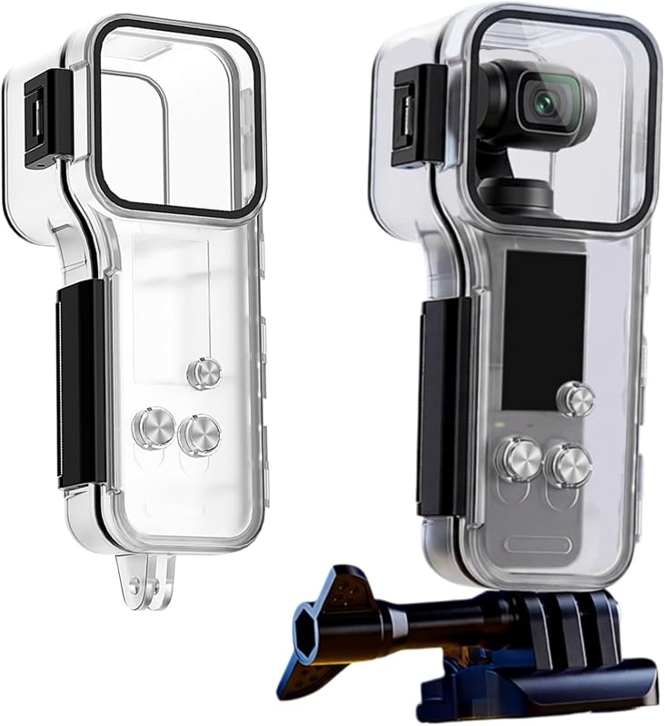 Waterproof Case for DJI Osmo Pocket 4,50M/164FT Underwater Diving Case Housing Shell for DJI Osmo Pocket 4 Accessories