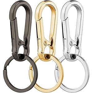 カラビナ　キーホルダー Amazon.co.jp: [MINBOOT] カラビナ キーホルダー 3個セット