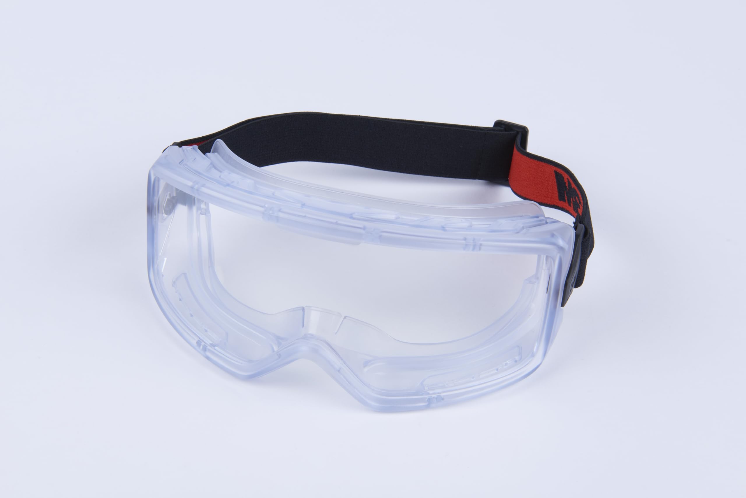 3M GoggleGear série 3000 lunettes-masques de protection joint PVC optique AF transparente Scotchgard sangle toile Premium GG3101-SGAF EU