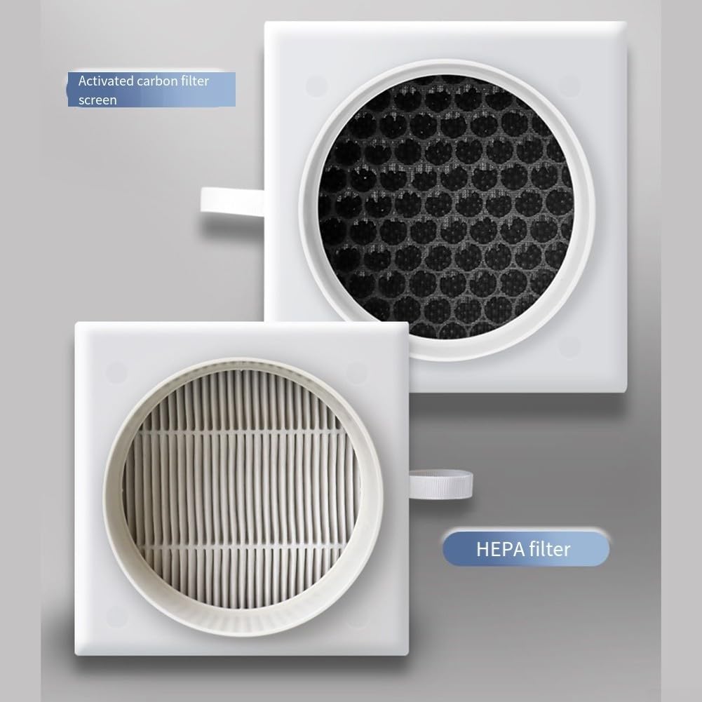 Filtro De Aire Empotrable 200mm Para Conductos En Espiral: Cambio Rápido Y Junta Doble Labio EPDM