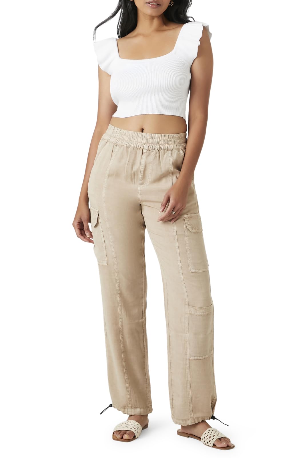 Forever 21 Womens Baggy Cargo Pants
