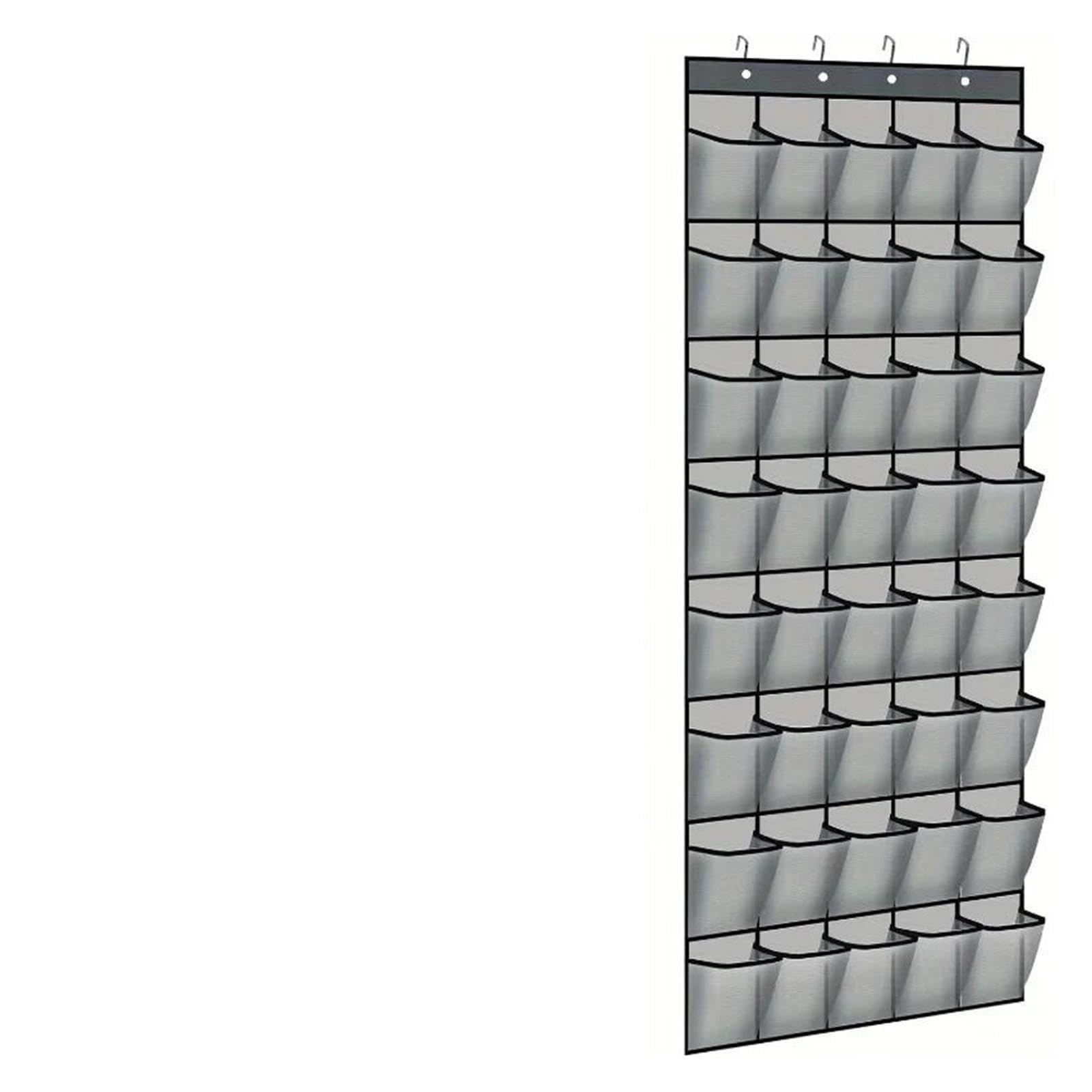 Organizador de zapatos con 40 bolsillos sobre la puerta