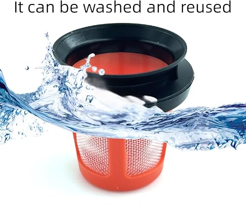 Miniatura 4 de Filtro de repuesto para aspiradora compatible con Hoover PowerDash Pet FH50700, FH50701, FH50702, FH50710, FH50750 filtro de vacío y junta de goma