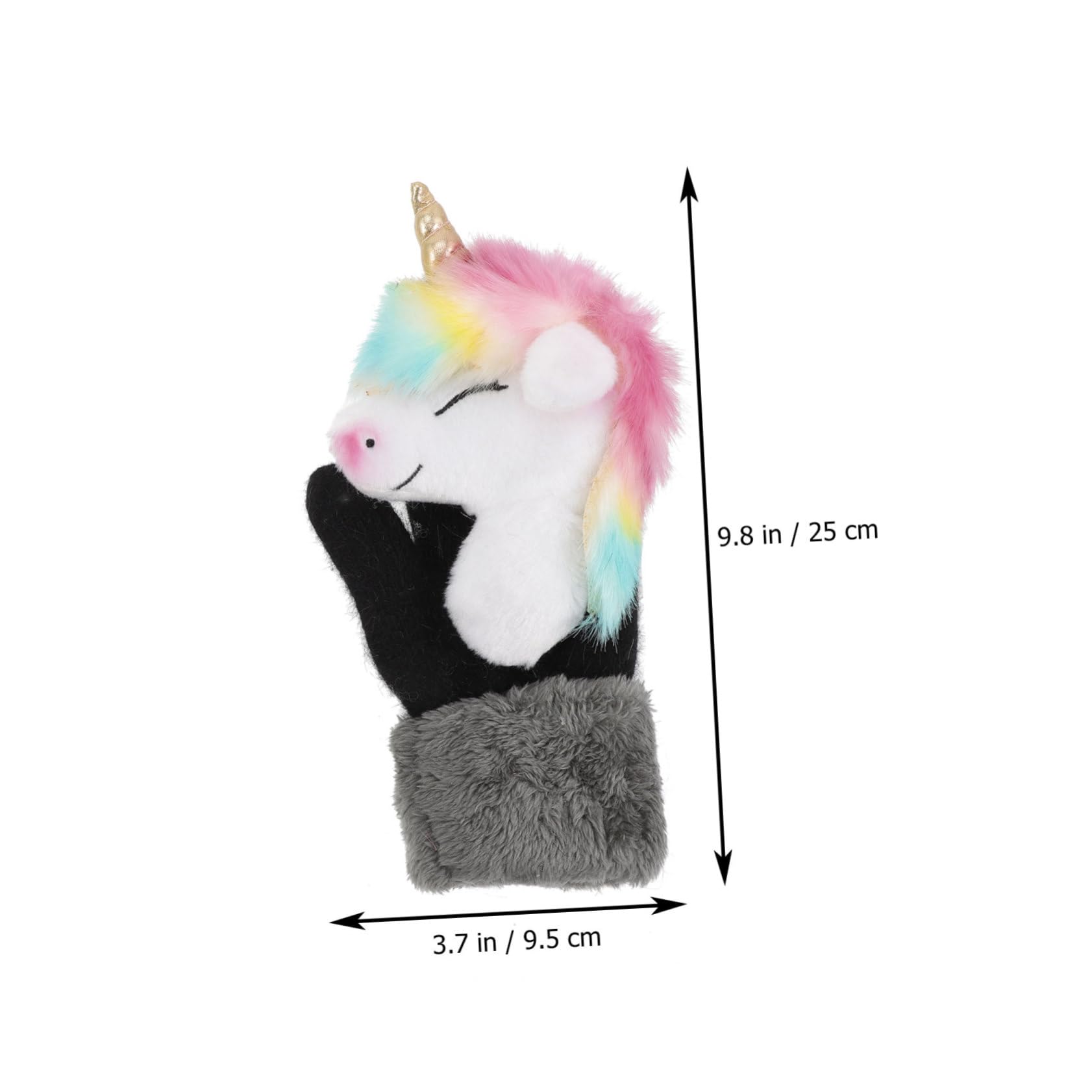 3pares Guantes De Invierno Para Animales De Peluche Guantes Cálidos y Cómodos Accesorio Para Manos Para Jugar Al Aire y Actividades De Invierno