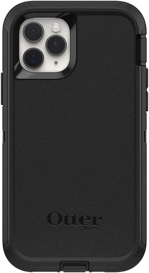 OtterBox iPhone 11 Pro (Only) - Defender Series Case - Black - Rugged & Durable - with Port Protection - Holster Clip Included