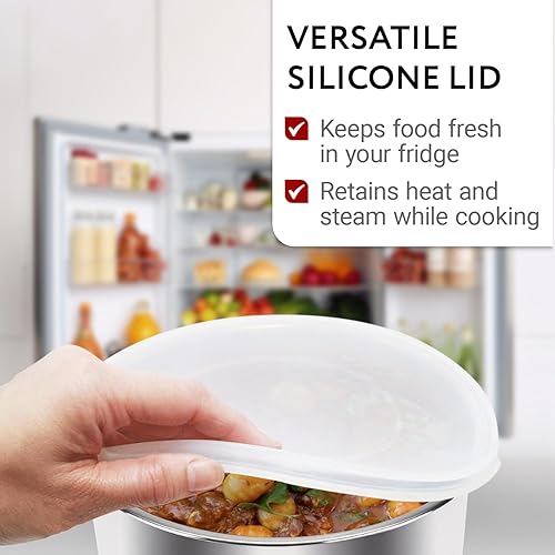 Miniatura 4 de IMPRESA Funda de silicona para olla arrocera de 3 cuartos de galón, compatible con ollas a presión Instant Pot Duo Mini, LUX Mini y Duo Plus,