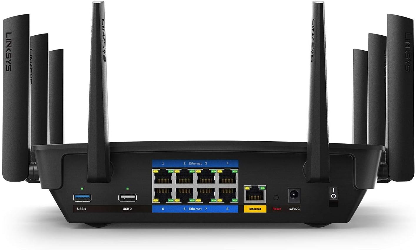Linksys EA9400 Max-Stream AC5000 MU-MIMO Wi-Fi Tri-Band Gigabit Router