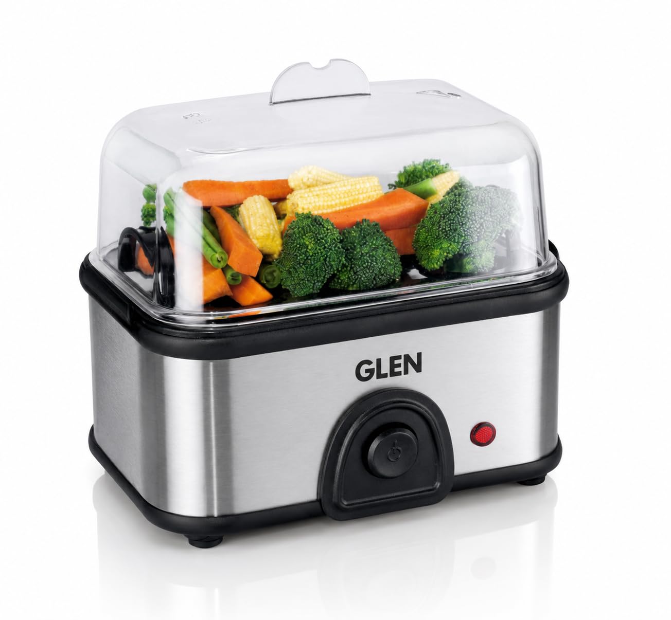 Glen Egg Boiler Steamer Boils upto 8 Eggs Auto shut Off, Push Button Start 350W (SA3036EBS)-picture-24