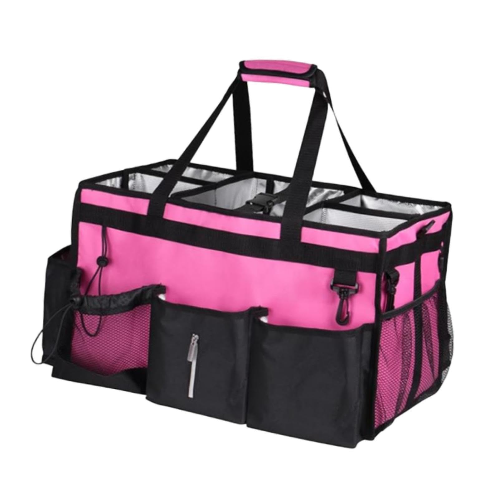 Bolsa de Limpieza, Organizador de Suministros de Limpieza, Gran Capacidad, Divisor Plegable para Personal de Limpieza, Portátil para Cocina Y Oficina.