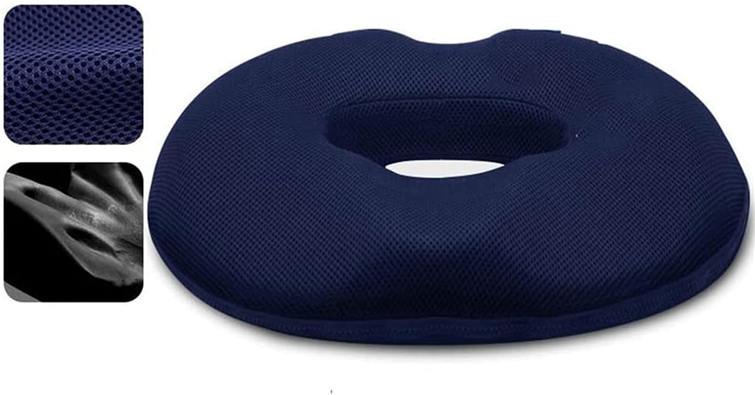 Marycan Pillow Hemorrhoid Cushion,100% Memory Foam-Coccyx, Prostate, Sciatica, Bed Sores, Post-Surgery Pain Relief-Orthopedic Firm Seat Pad for Home, Office, Car