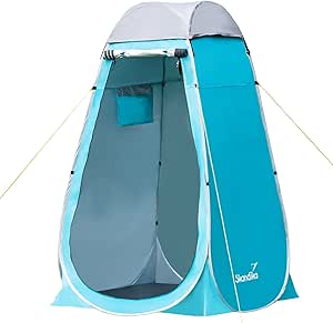 Tente Pop-up Pour Douche, Toilette Ou Vestiaire - Tente De Camping Pliable - 1 Personne - Polyester 170T