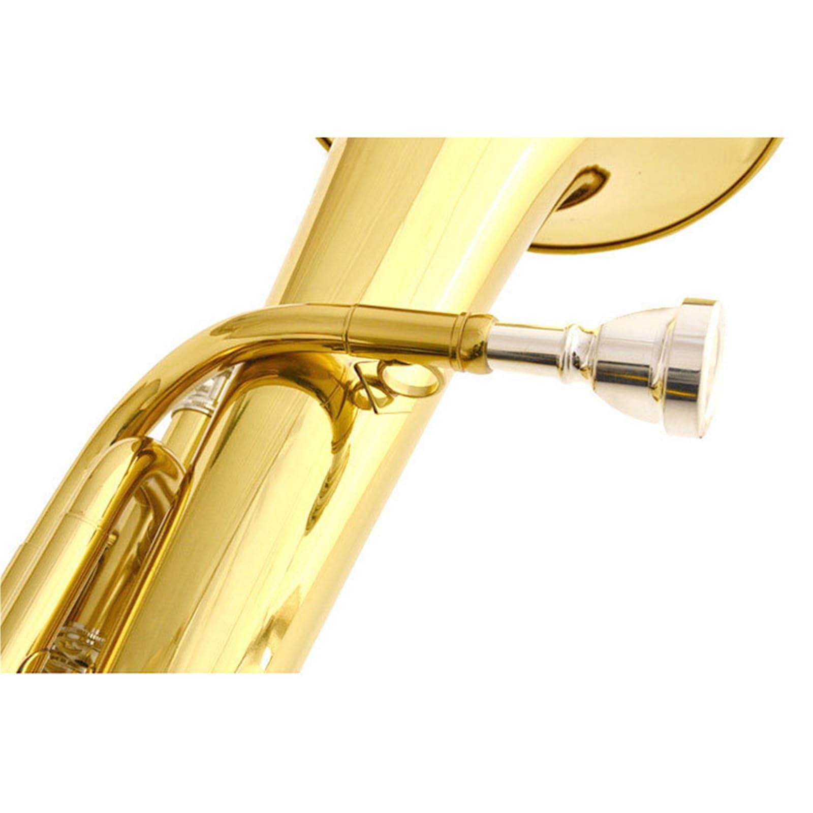 Eufonium Instrumenty Muzyczne Trzy Przyciski Euphonium Bb Tone Lakier Złoty Początkujący Profesjonalne Wykonanie Trwałe