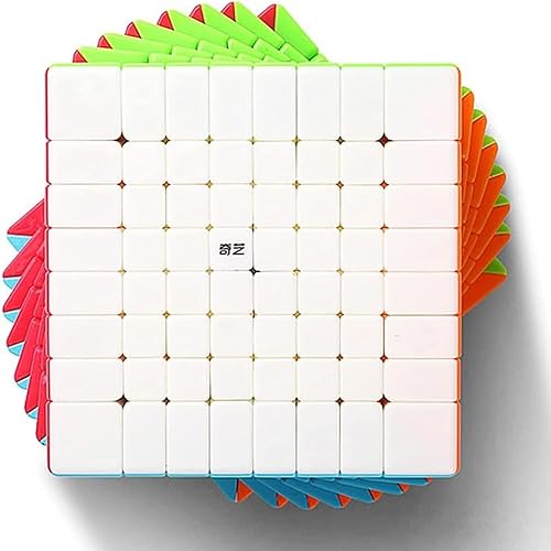 Bokefenuo QY 8x8 Speed Cube Stickerless QY Puzzle 70mm Toys for Kids Magic Cube