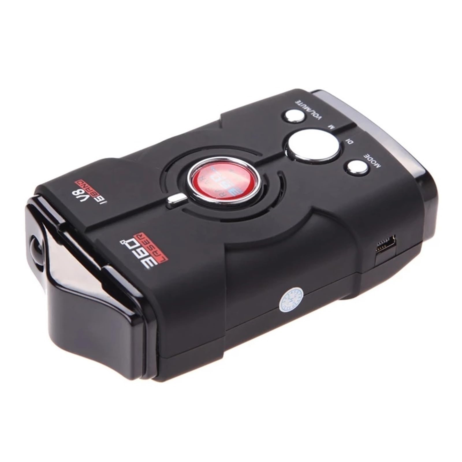 Radar Antiradar Completo del Detector del Coche De La Banda Exhibición De La Luz LED De La Voz PXK-Ka-LCH De 360 ​​Grados