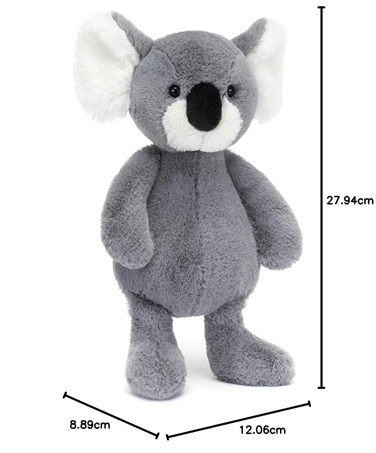 Amazon.co.jp: ジェリーキャット 恥ずかしがり屋のコアラぬいぐるみ M