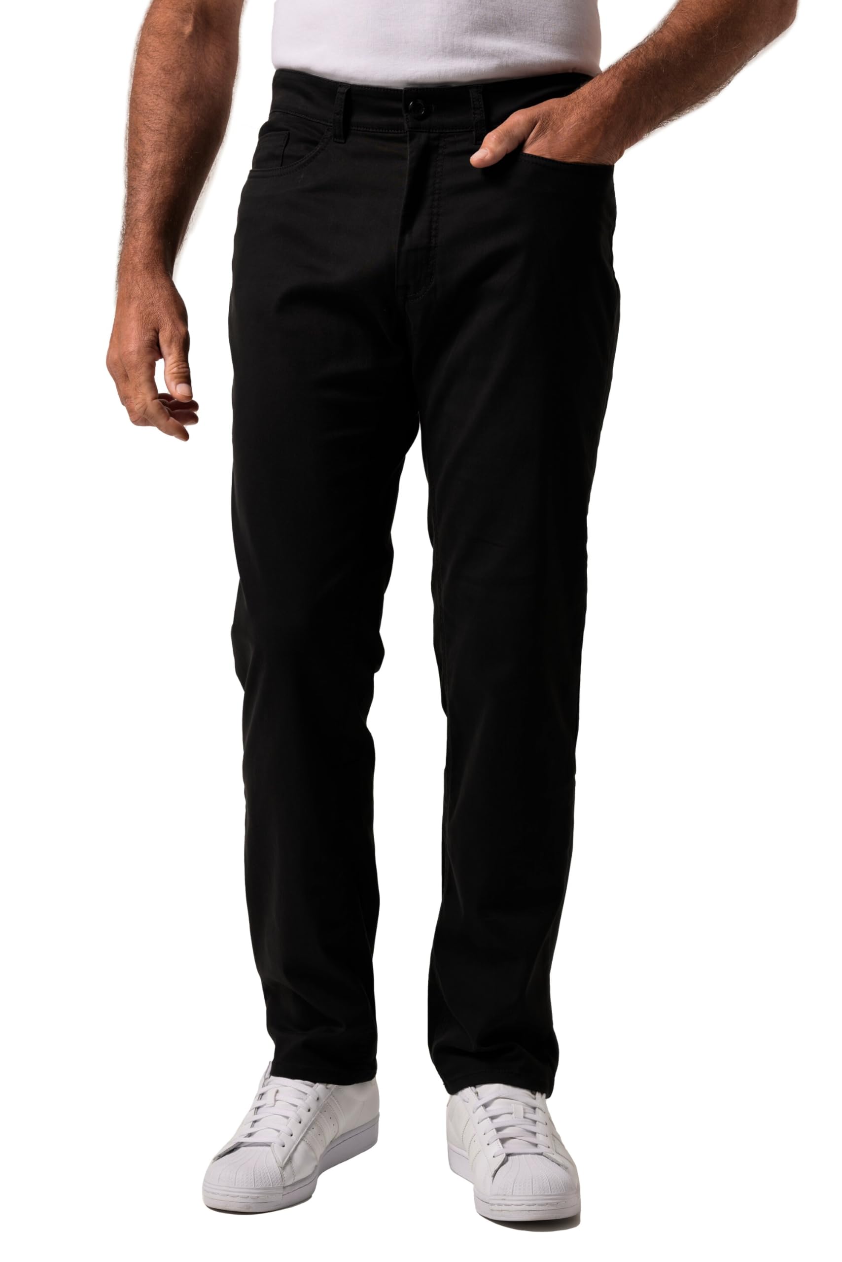 JP 1880 Herren große Größen Übergrößen Menswear L-8XL Hose FLEXNAMIC®, 5-Pocket, Straight Fit 839807