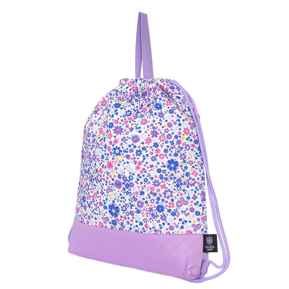 Amazon.co.jp: COLORFUL CANDY STYLE ナップサック マチ付き 女の子