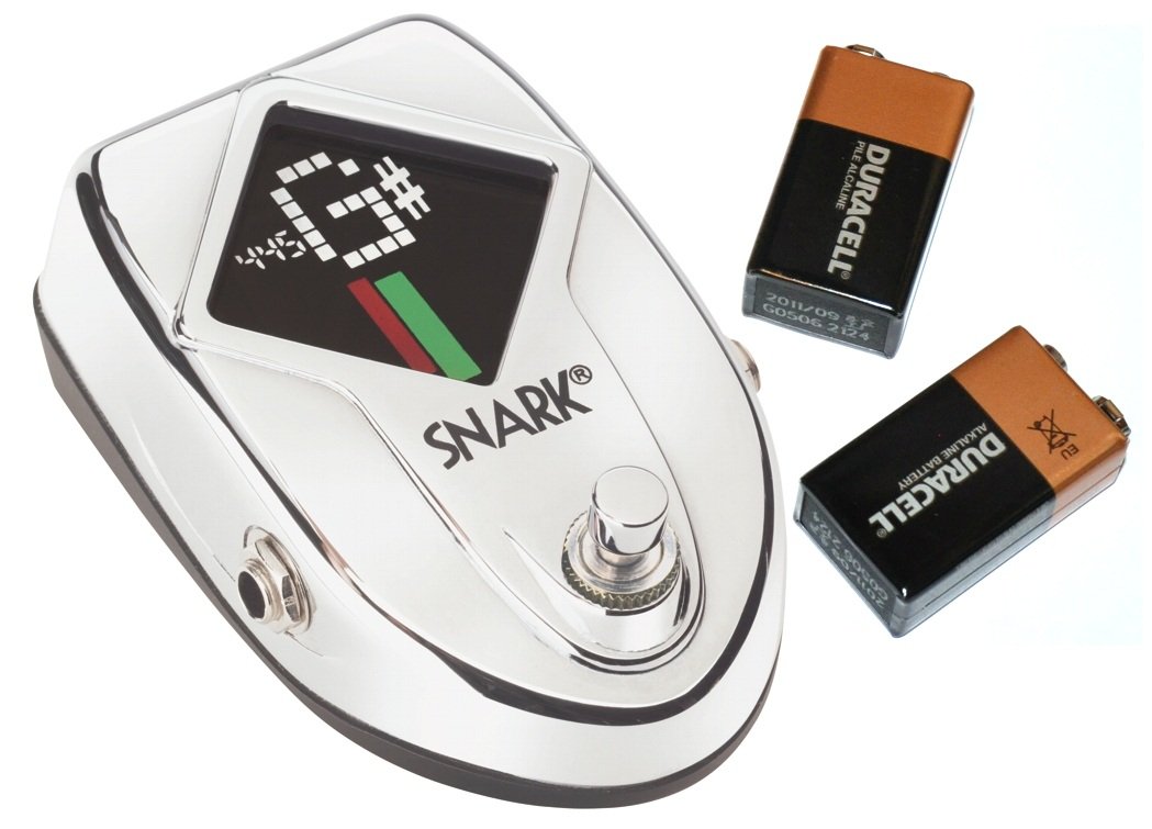Buy Bundle2 ItemsSnark SN10S Chromatic Pedal Tuner and 2 Duracell 9v