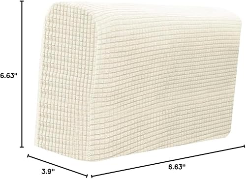 Miniatura 10 de IMIKEYA FA - Fundas elásticas para reposabrazos de sofá, fáciles de ajustar, 2 unidades