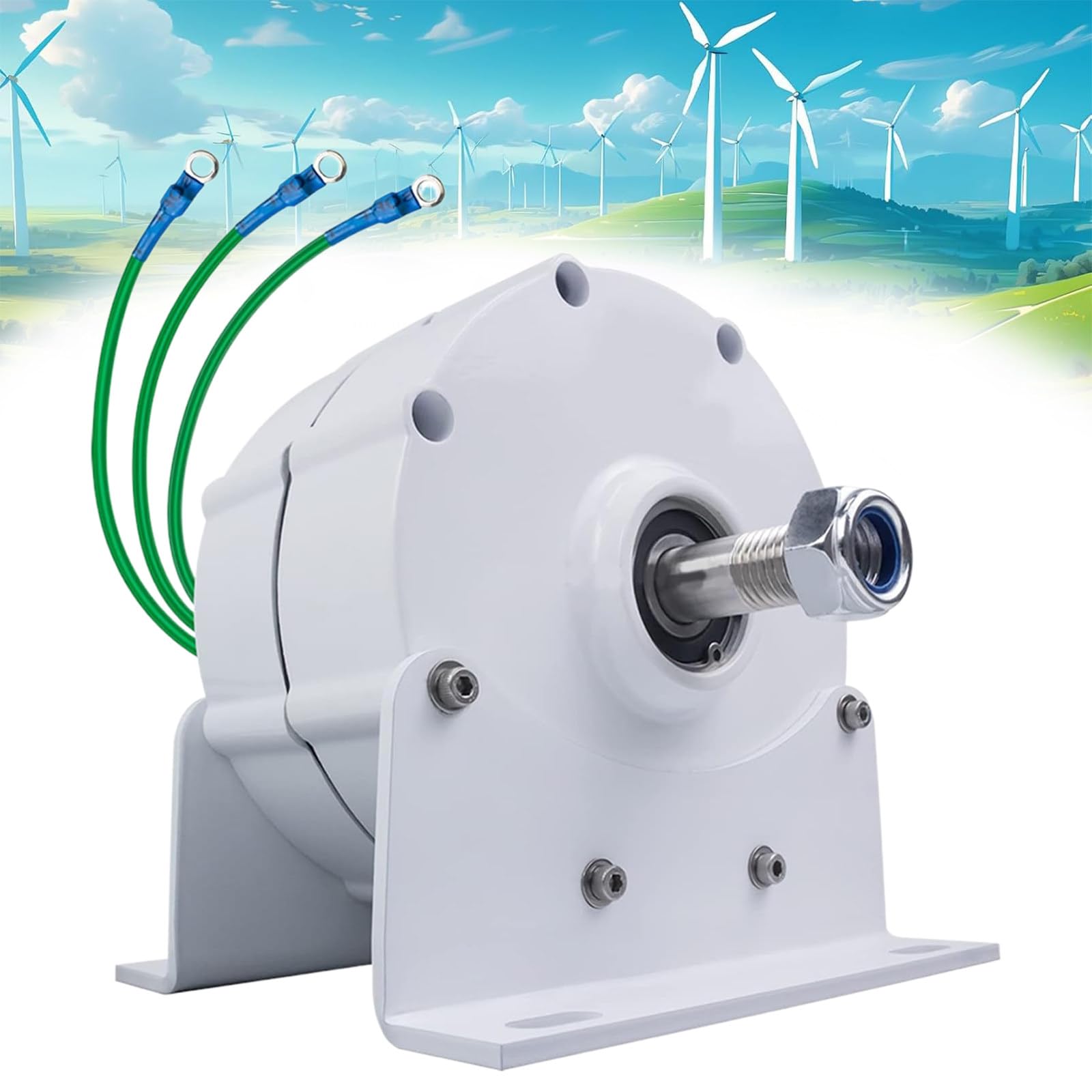 Générateur 12000W sans engrenage pour produire par vent faible