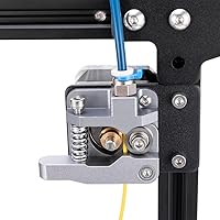 Vista 4 de Ender 3 v2 Ender 3 CR-10 extrusora totalmente metálica de aluminio MK8 Bowden Extrusora de 40 dientes Ender 3 Pro/Ender 5/CR-10 Series 3D Impresora