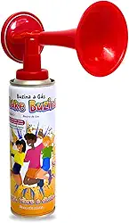 Buzina À Gás Corneta Susto Super Alta Marítima Vuvuzela Spray Sinalizador Tubo Carnaval