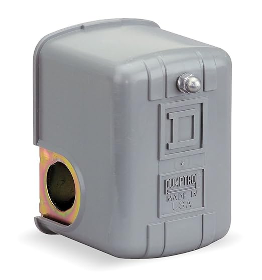 Telemecanique Sensors 9013GSG2J20 Pressure Switch, 80 psi Sensor, NEMA 1 Enclosure, 1/4" NPSF, 20-40 psi Points
