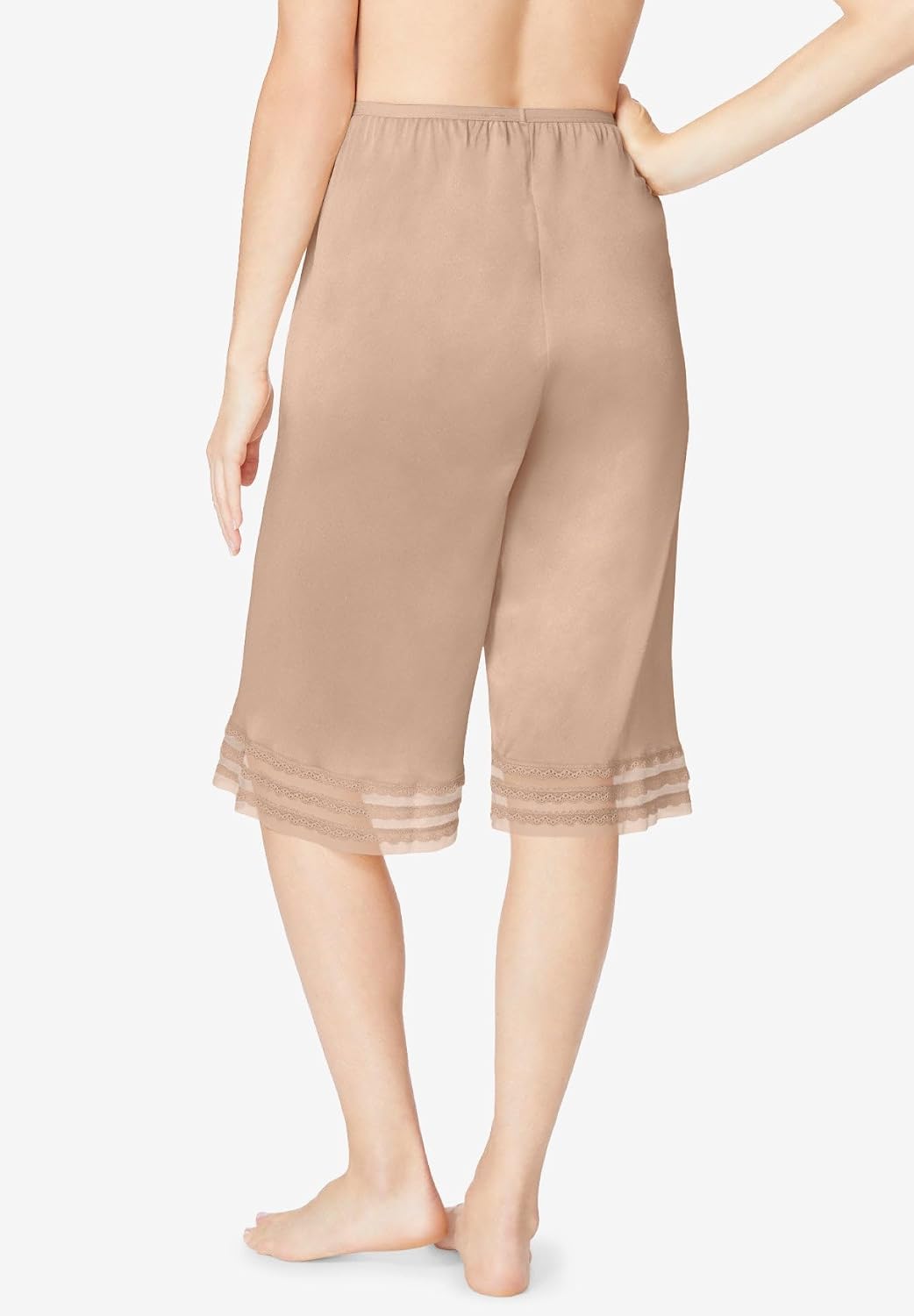 Comfort Choice Plus Size Snip-To-Fit Culotte